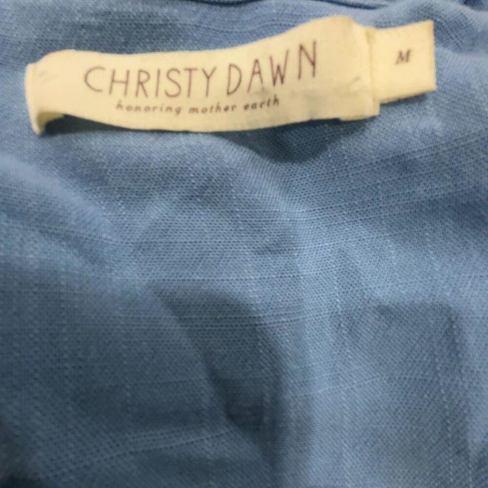 Christy Dawn Blue Wrap Dress - Picture 9 of 14